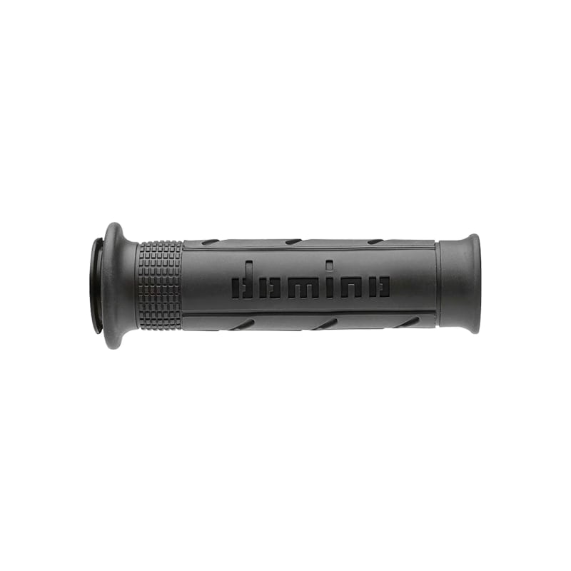 Manetki kierownicy Domino Firm czarne 22mm 120/125mm otwarte