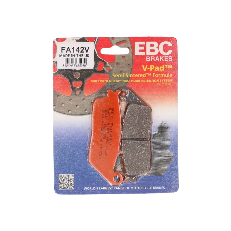 Klocki hamulcowe EBC FA 142 V (2 szt.)