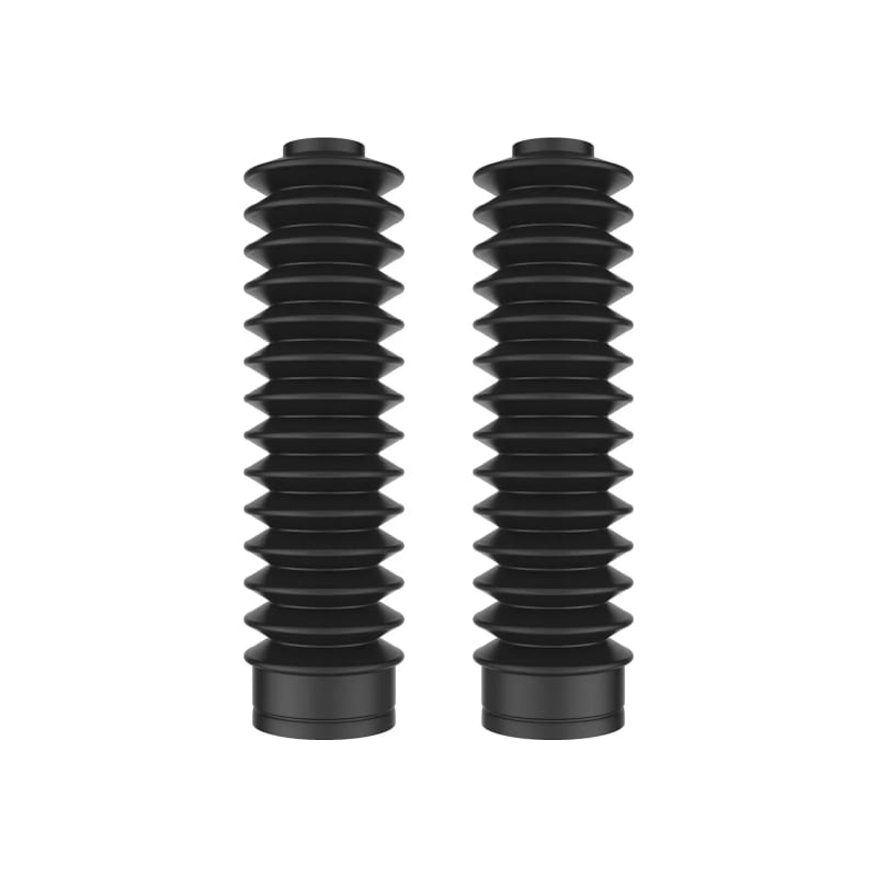 Osłony gumowe przedniego zawieszenia Polisport 215 x 28mm czarne