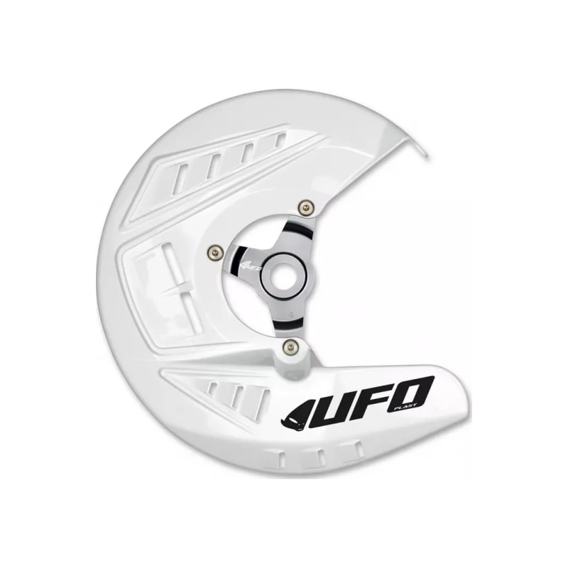 Osłona tarczy hamulcowej przód UFO Yamaha YZF 250 450 biały