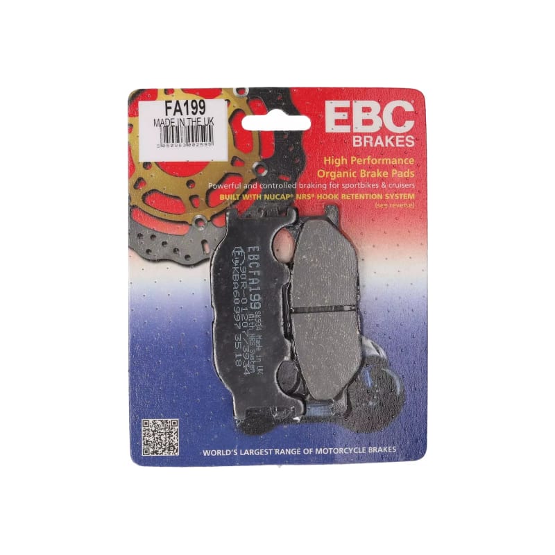Klocki hamulcowe EBC FA 199 (2 szt.)