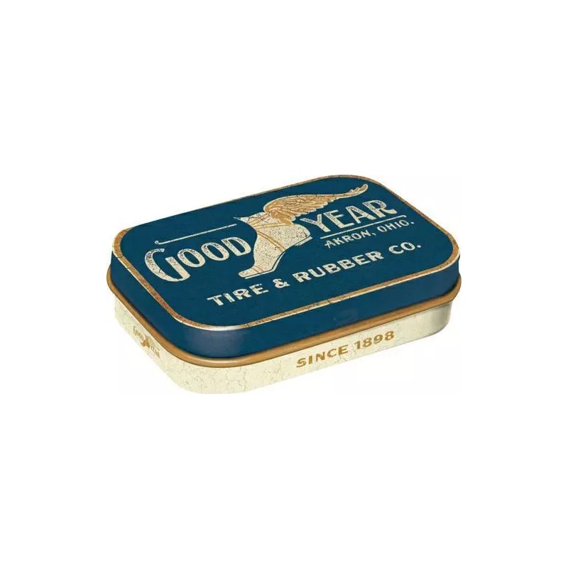 Pudełko miętówek Mintbox Goodyear Wing Foot Logo 1901