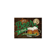 Magnes na lodówkę 6x8cm Beer O`Clok Glasses
