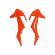 Osłony chłodnicy UFO KTM SX SXF 16-18 EXC EXC-F 17-19 pomarańczowe Fluo