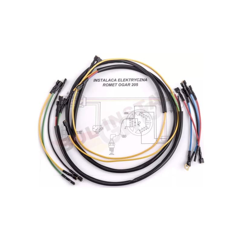 Wiązka - instalacja elektryczna Romet Ogar 205