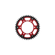 Zębatka tył duraluminiowa Supersprox Stealth RST-480:45 45z rozmiar 525 czerwony