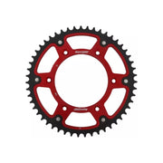 Zębatka tył duraluminiowa Supersprox Stealth RST-210:51 51z rozmiar 520 czerwony (JTR210.51)