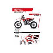 Okleina motocyklowa UFO Stokes Honda CRF 250R 22 CRF 450R 21-22 biały