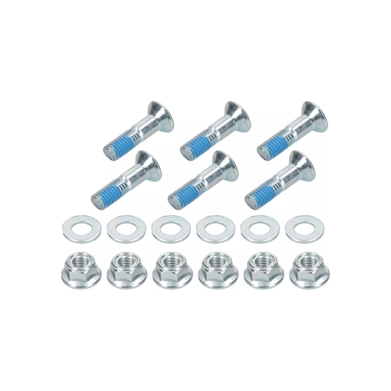 Zestaw śrub zębatki tylnej z nakrętkami HLP M8x32mm 6 szt.