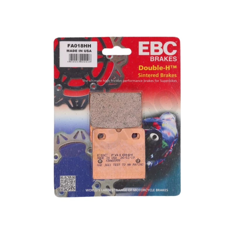 Klocki hamulcowe EBC FA 018 HH (2 szt.)