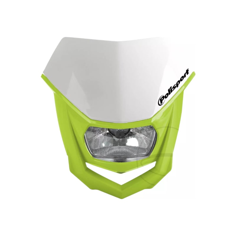 Lampa owiewka przód Polisport Halo żółta