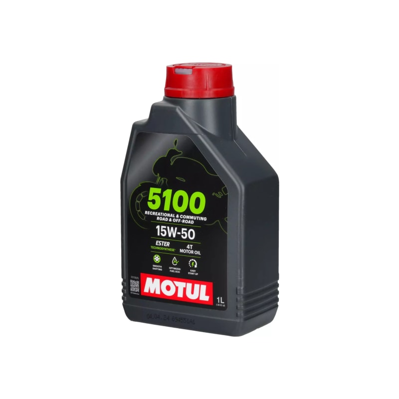 Olej silnikowy Motul 5100 4T 15W50 Półsyntetyczny 1L