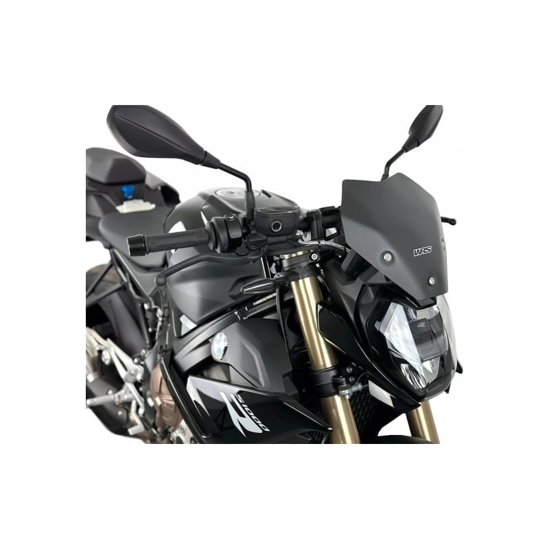 Szyba motocyklowa WRS Sport BMW S 1000 R czarny mat
