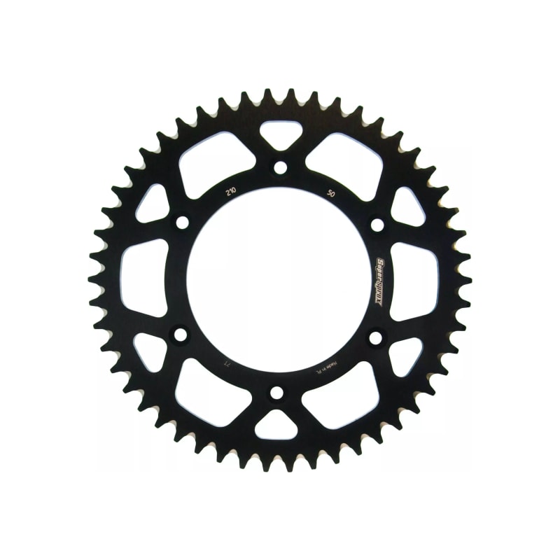 Zębatka tył aluminiowa Supersprox RAL-210:49 49z rozmiar 520 czarny (JTR210.49)