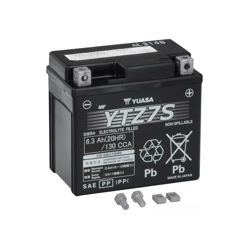 Akumulator bezobsługowy 12V 6 Ah Yuasa YTZ7S