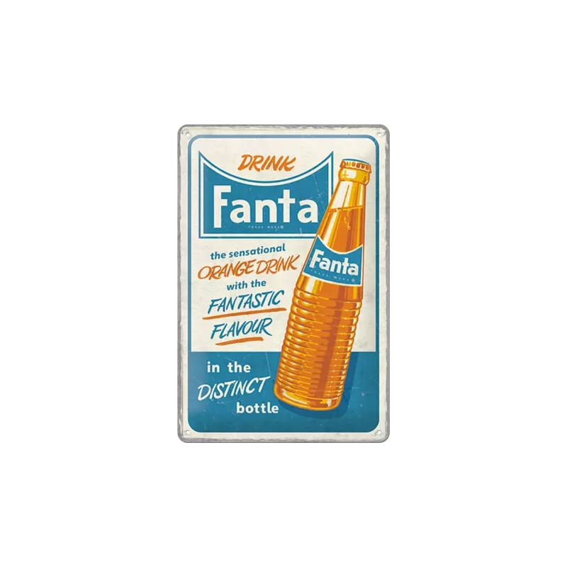Plakat blaszany 20x30cm Fanta Sensational Orange Drink