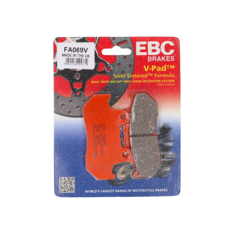 Klocki hamulcowe EBC FA 069 V (2 szt.)