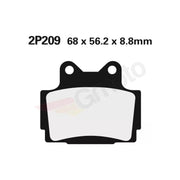 Klocki hamulcowe Nissin Off-Road Semi-Metallic 2P-209GS