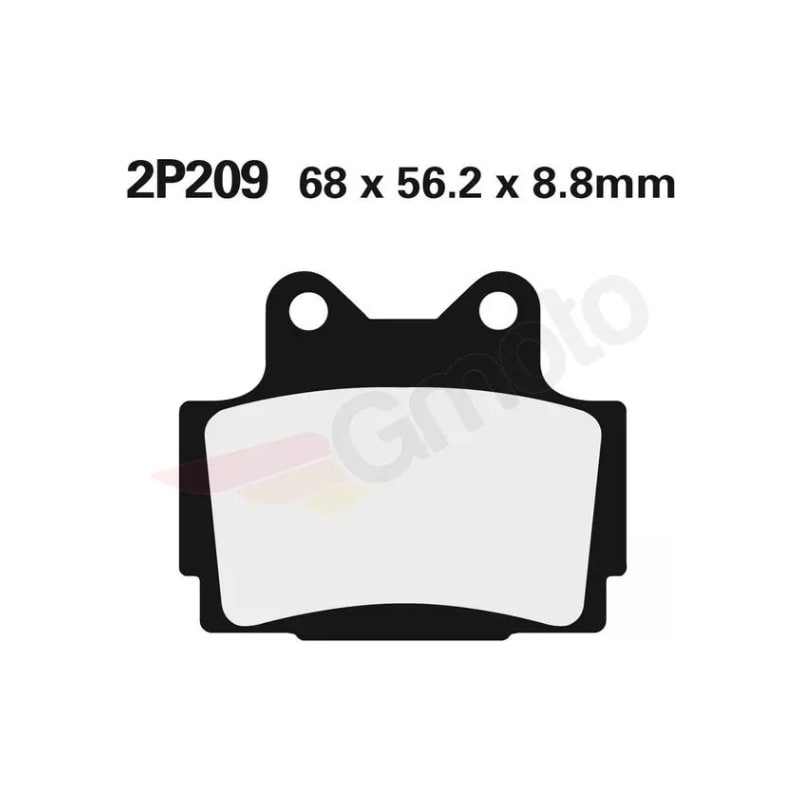 Klocki hamulcowe Nissin Off-Road Semi-Metallic 2P-209GS