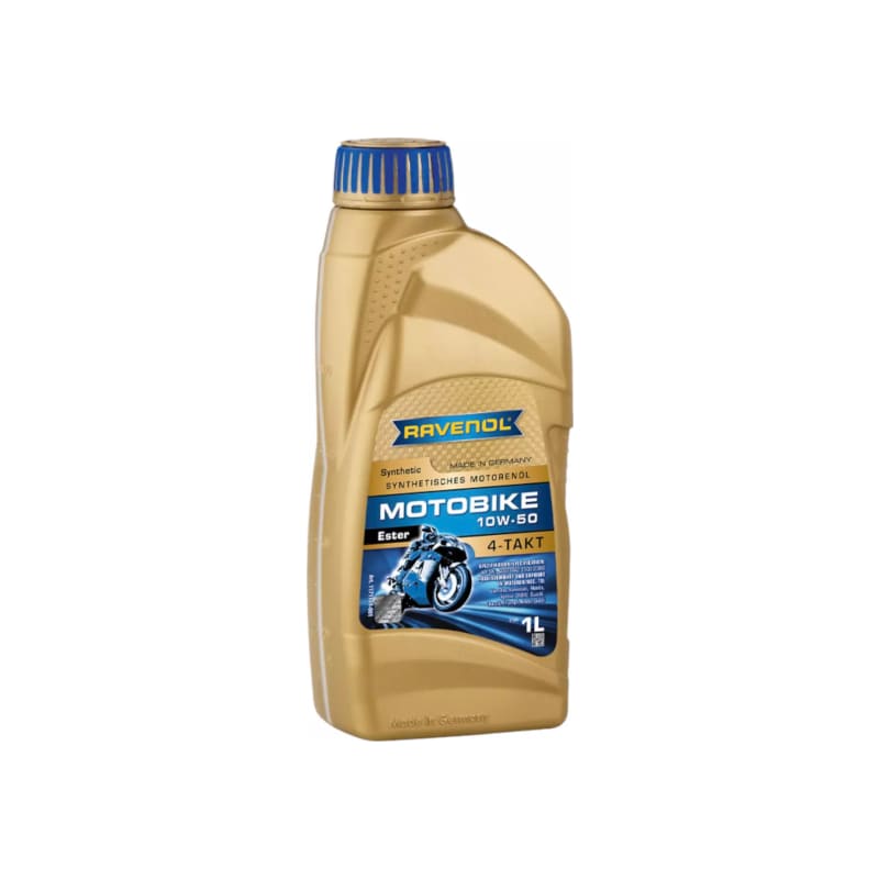 Olej silnikowy Ravenol Motobike 4T Ester 10W-50 Syntetyczny 1l - 7100