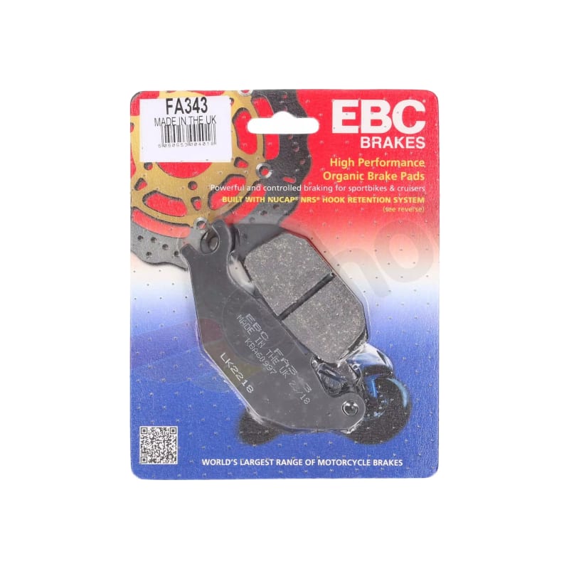 Klocki hamulcowe EBC FA 343 (2 szt.)