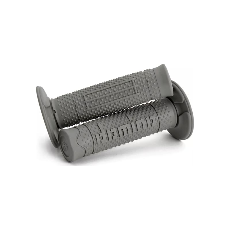 Manetki kierownicy Domino A260 enduro cross szary zamknięte