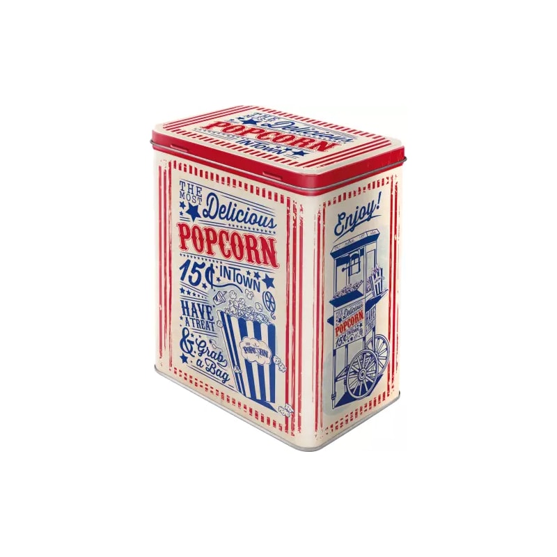 Puszka blaszana L Popcorn