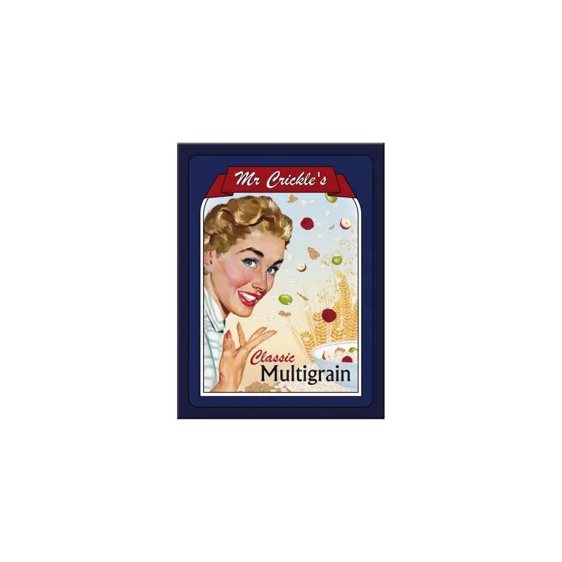 Magnes na lodówkę 6x8cm Mr. Crickles Multigrain