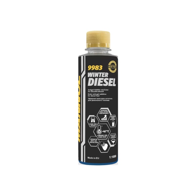 Dodatek do oleju napędowego Mannol winter diesel 250ml
