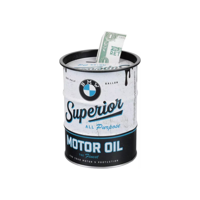 Skarbonka beczka BMW Superior Oil