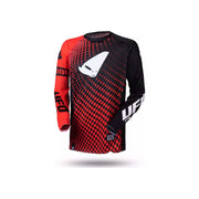 Bluza cross enduro UFO Slim Radom czarny czerwony M