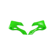 Osłony chłodnicy UFO Kawasaki KX 125 250 99-02 zielona