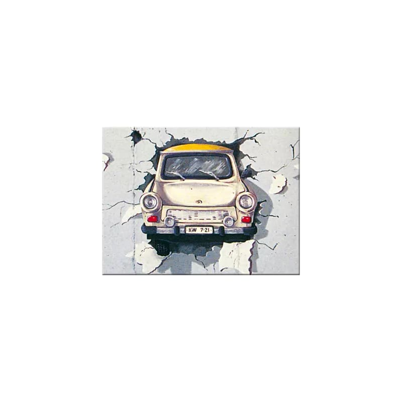 Magnes na lodówkę 6x8cm Trabant Wall