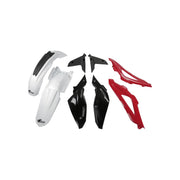 Komplet plastików UFO Husqvarna TC 4T 08-10 biały czerwony czarny