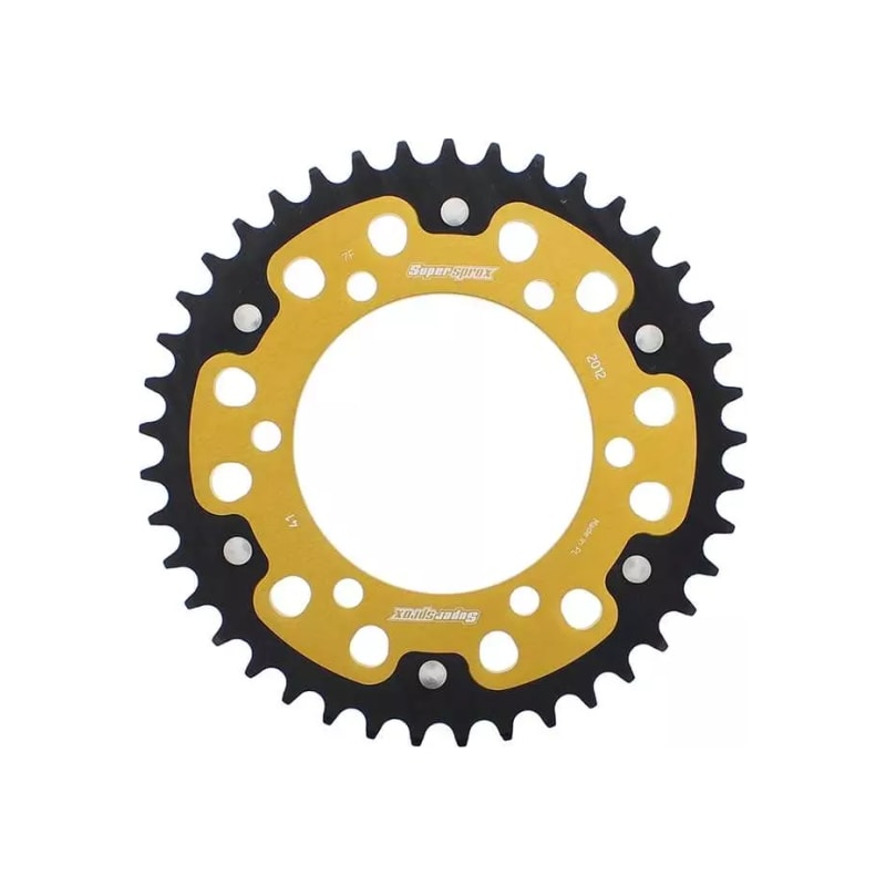 Zębatka tył duraluminiowa Supersprox Stealth RST-2012:41 41z rozmiar 525 złoty