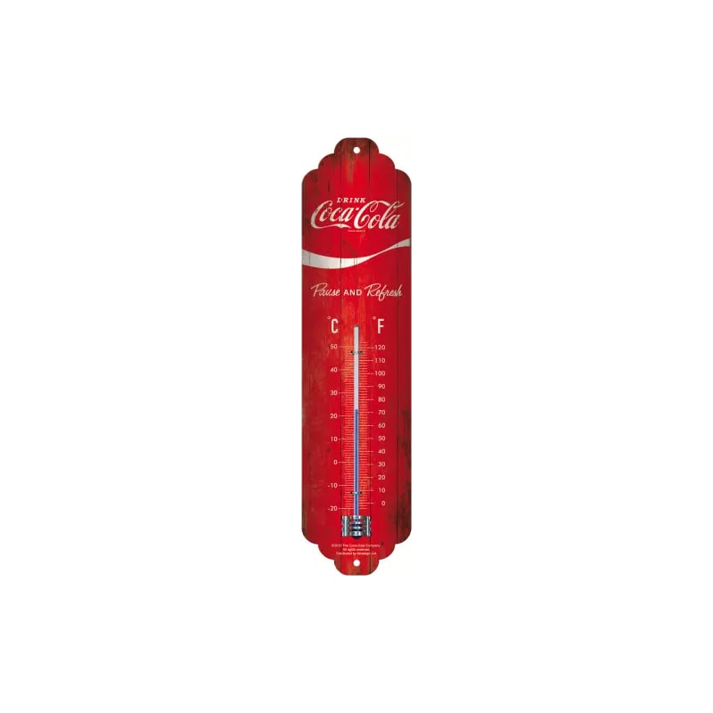 Termometr wewnętrzny Coca-Cola Logo Red