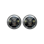 Lampa przód LED HLP 7 cali 2szt. pasuje do Jeep Wrangler Defender