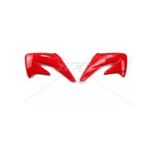 Osłony chłodnicy UFO Honda CRF 450R 02-04 czerwone