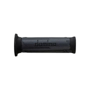 Manetki kierownicy Domino A350 Touring antracyt czarny 22mm 120mm otwarte
