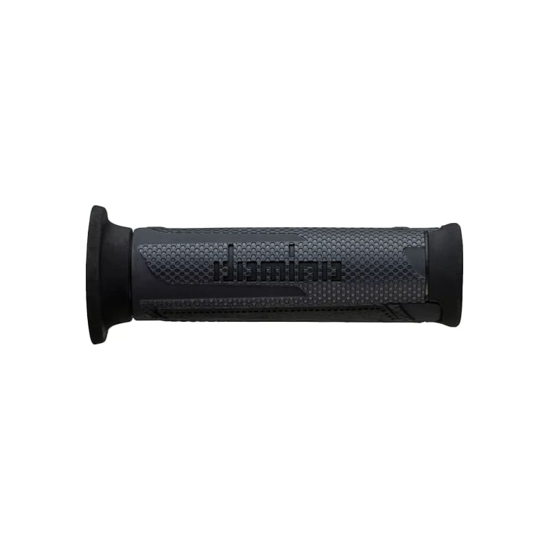 Manetki kierownicy Domino A350 Touring antracyt czarny 22mm 120mm otwarte