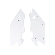 Komplet plastikowych osłon bocznych tylnych UFO Husqvarna CR 125 250 360 00-03 biały