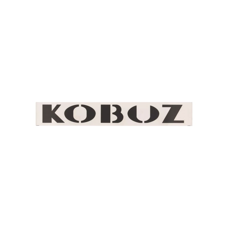 Naklejka pokrywy loga Kobuz