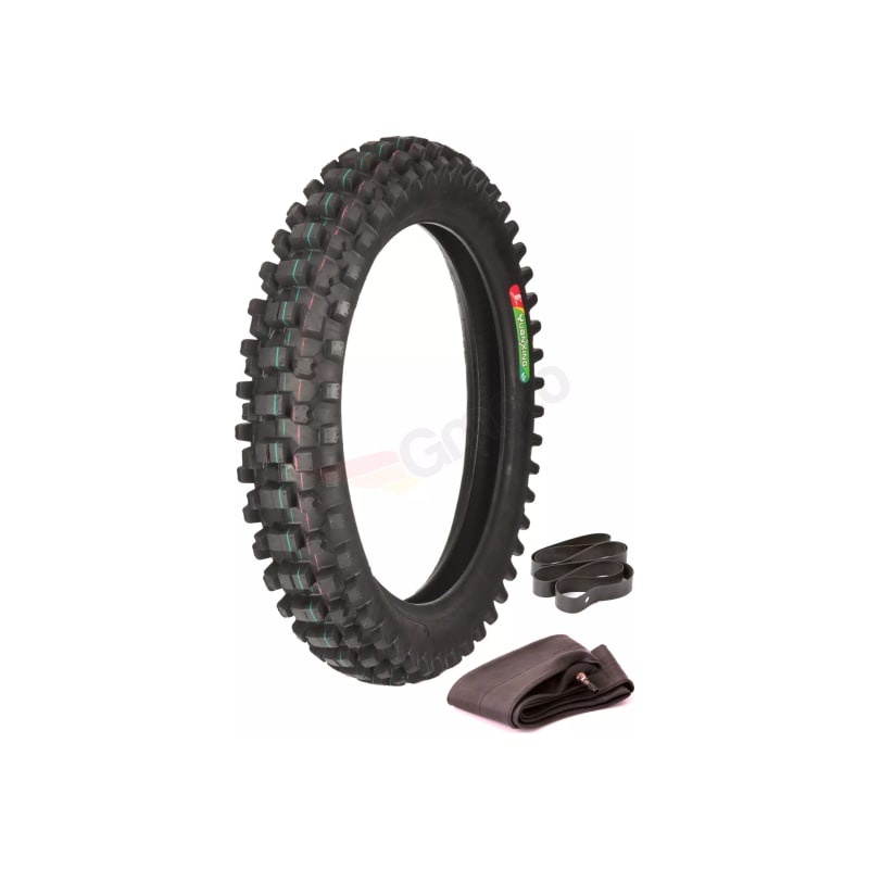 Opona + dętka + fartuch Yuan Xing P153 cross enduro 120/90-19 6PR TT