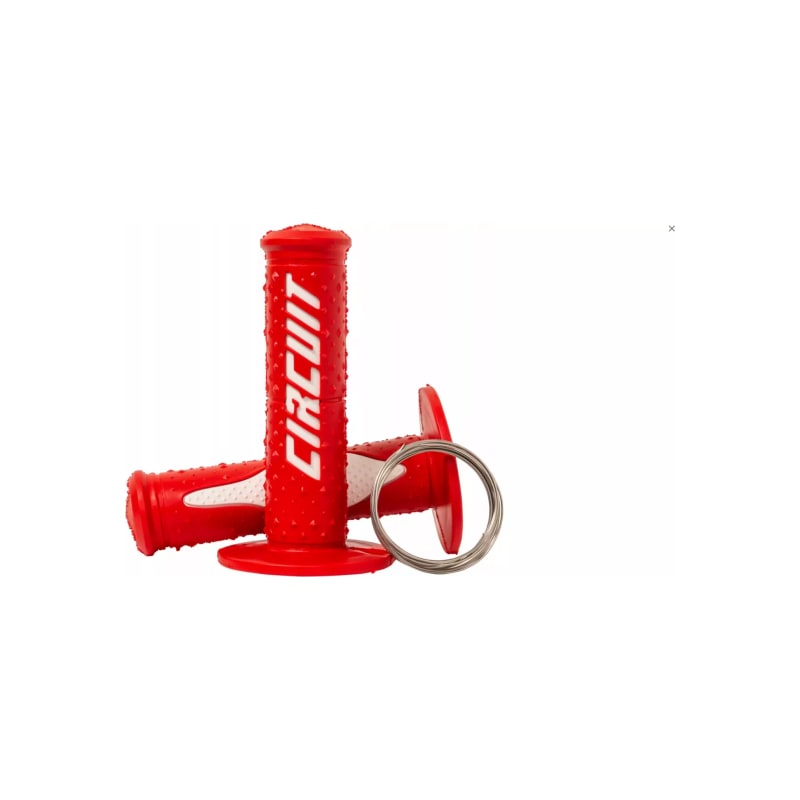 Manetki kierownicy Circuit Electra Racing MX czerwono-białe