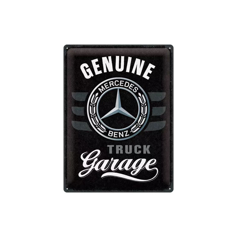 Plakat blaszany 30x40cm Daimler Truck Garage Mercedes