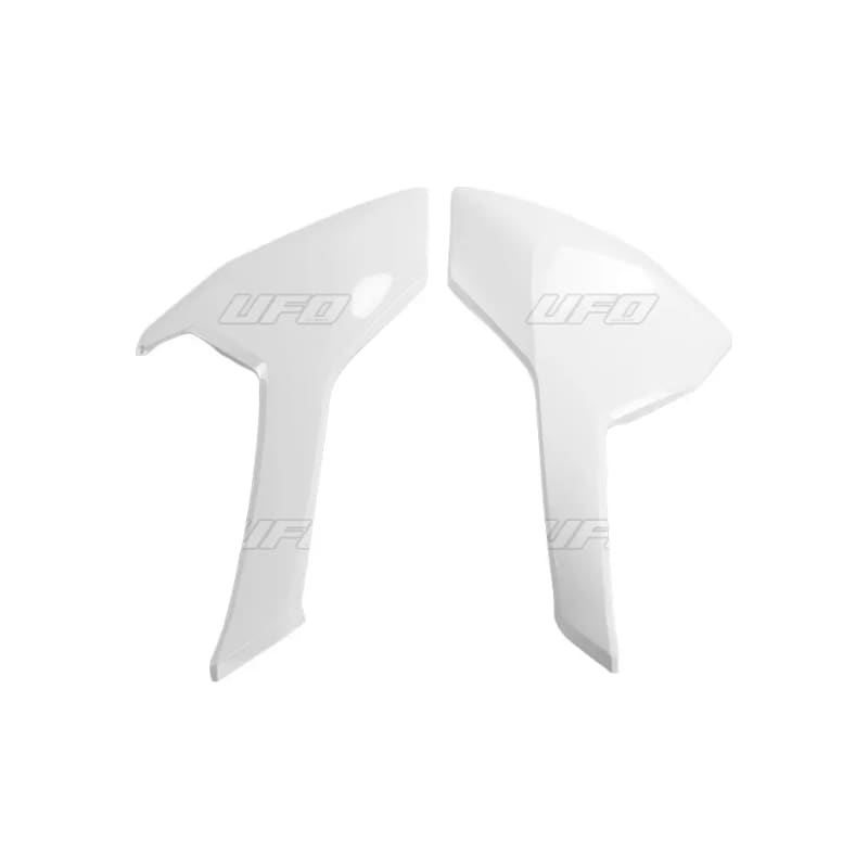 Komplet plastikowych osłon bocznych tylnych UFO Husqvarna TC 125 300 FC 250 350 450 16-18 TC 250 FE 250 350 450 501 TE TX 125 250 300 17-18 białe