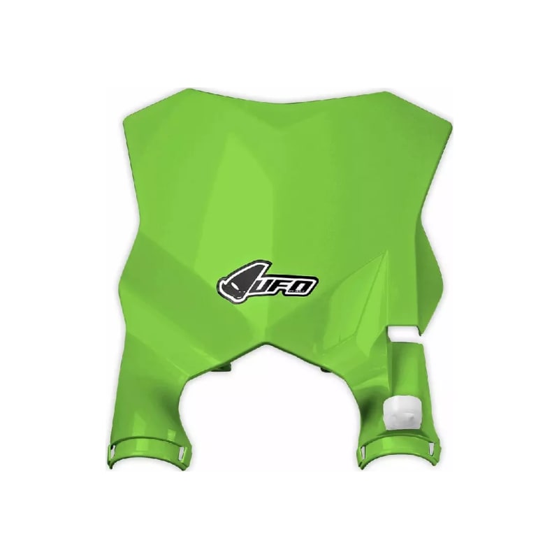Tablica na numer startowy UFO Kawasaki KXF 250 17-19 KXF 450 16-19 zielona