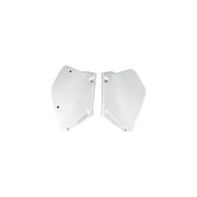 Komplet plastikowych osłon bocznych tylnych UFO Honda CR 125 95-97 CR 250 95-96 białe