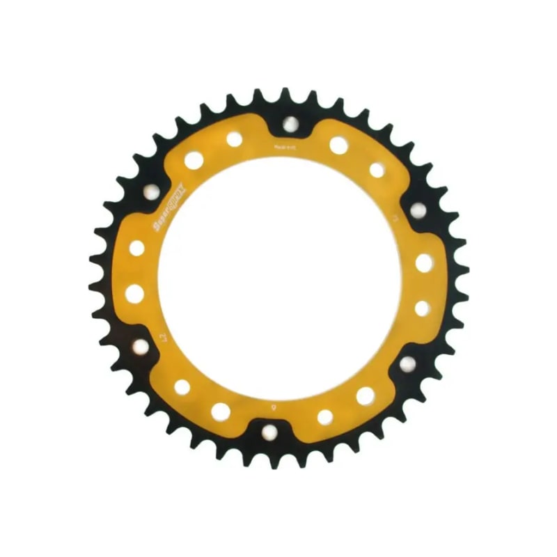 Zębatka tył duraluminiowa Supersprox Stealth RST-6:42 42z rozmiar 525 złoty