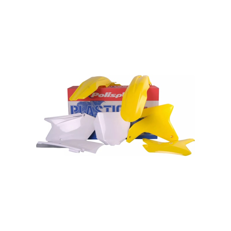 Zestaw plastików Polisport żółty biały